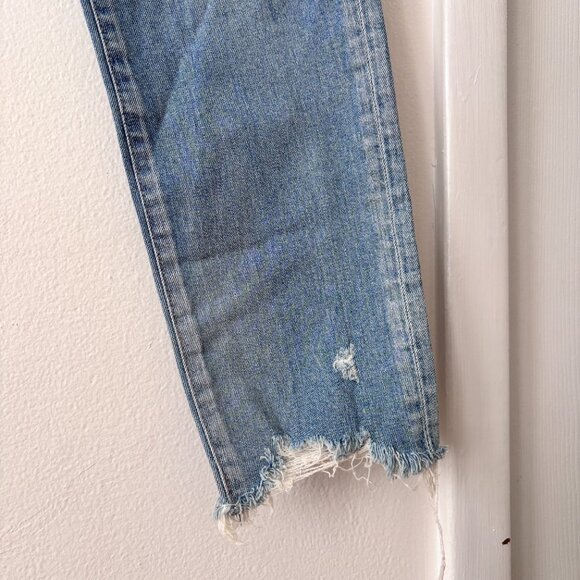Moussy Vintage Altawoods Distressed Crop Jeans - Picture 7 of 11